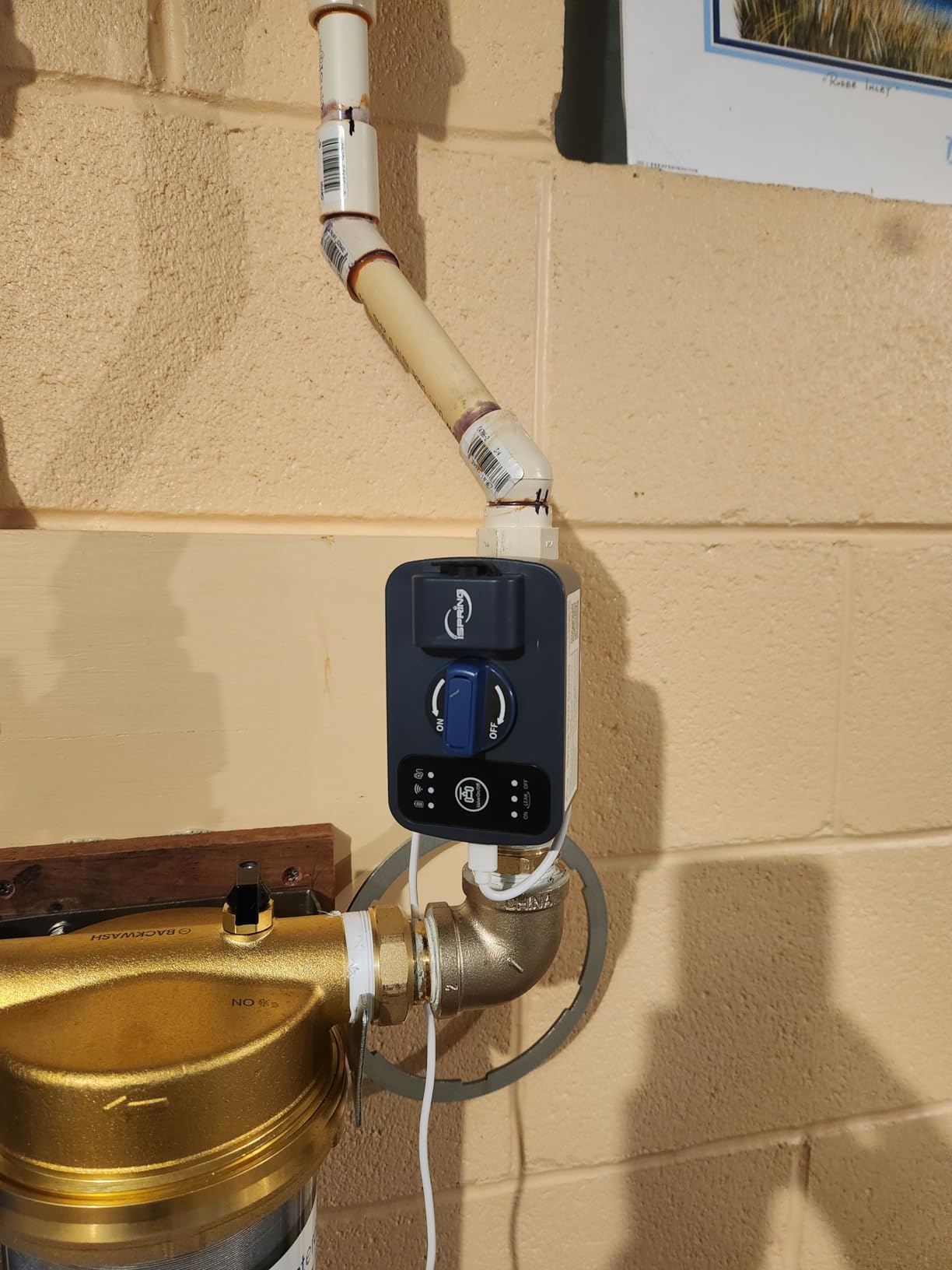 iSpring LS43WL Smart Leak Detector, 1 Wired + 1 Wireless customer photo 1