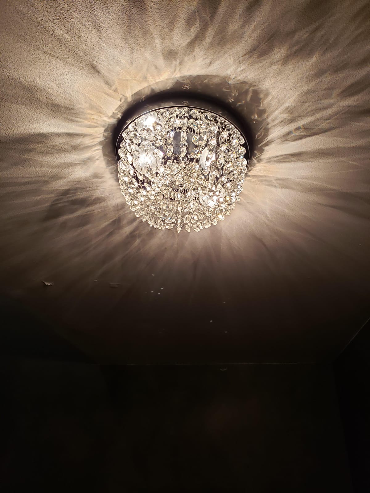 SOTTAE Smart Ceiling Light, 12 Inch RGBIC LED Flush Mount Ceiling Light Fixture - 16M Colors DIY Colors, Alexa & App Control, Dimmable 3000K-5000K Ceiling Light for Bedroom Living Room Entryway customer photo 2