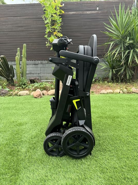 SCOOTNGO Lite Mobility Scooter for Seniors & Adults, 39lbs Electric Scooter | Lightweight, Foldable, Portable, 4 Wheel, Airline Approved, Dual Lithium Batteries, No Assembly Needed customer photo 1