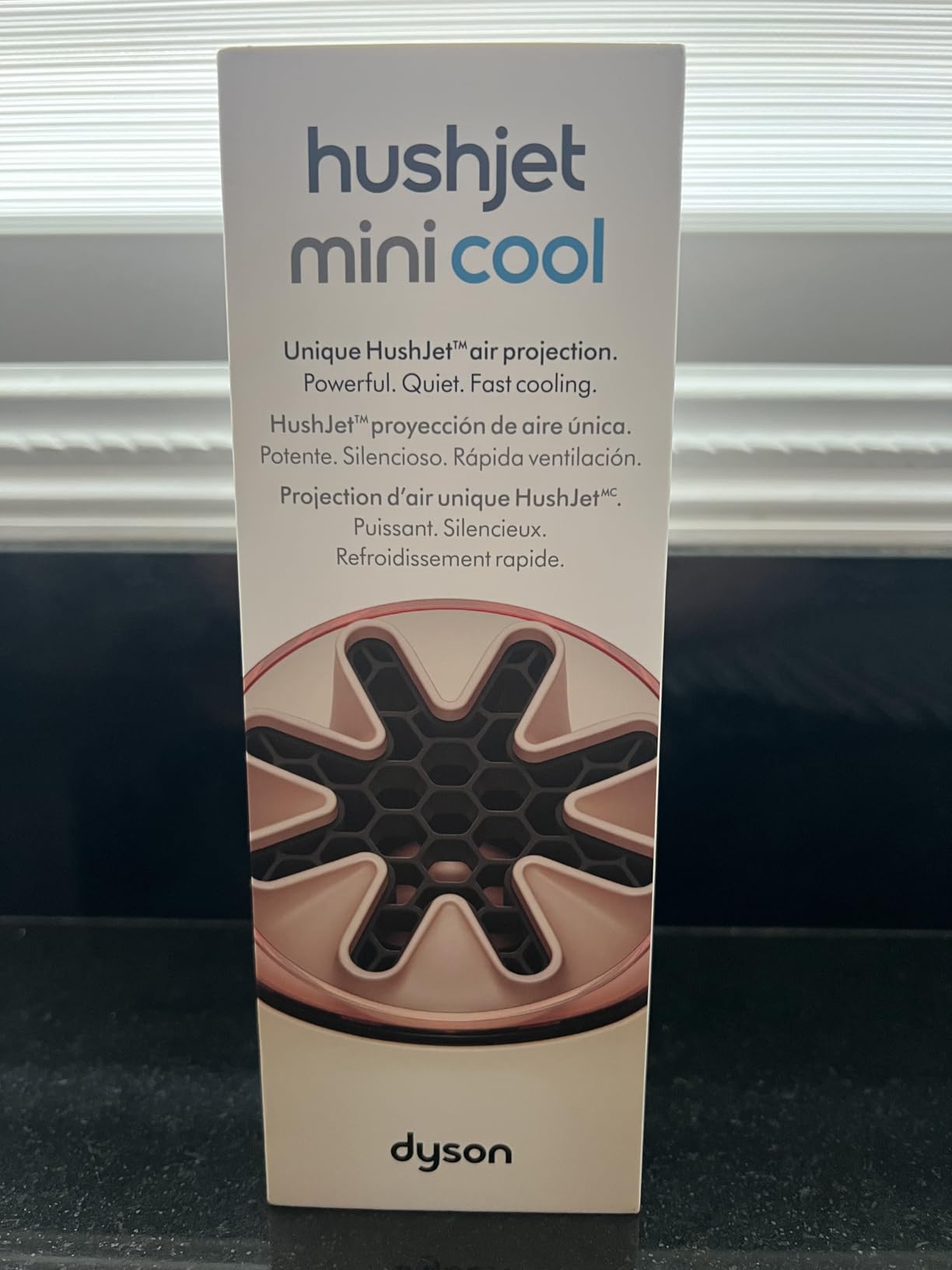 Dyson HushJet Mini Bladeless Personal Fan (Ink/Cobalt) | Powerful | Up to 55mph Airflow, 5 Speeds + Boost | 3-in-1 Handheld, Wearable & Desk Fan customer photo 2