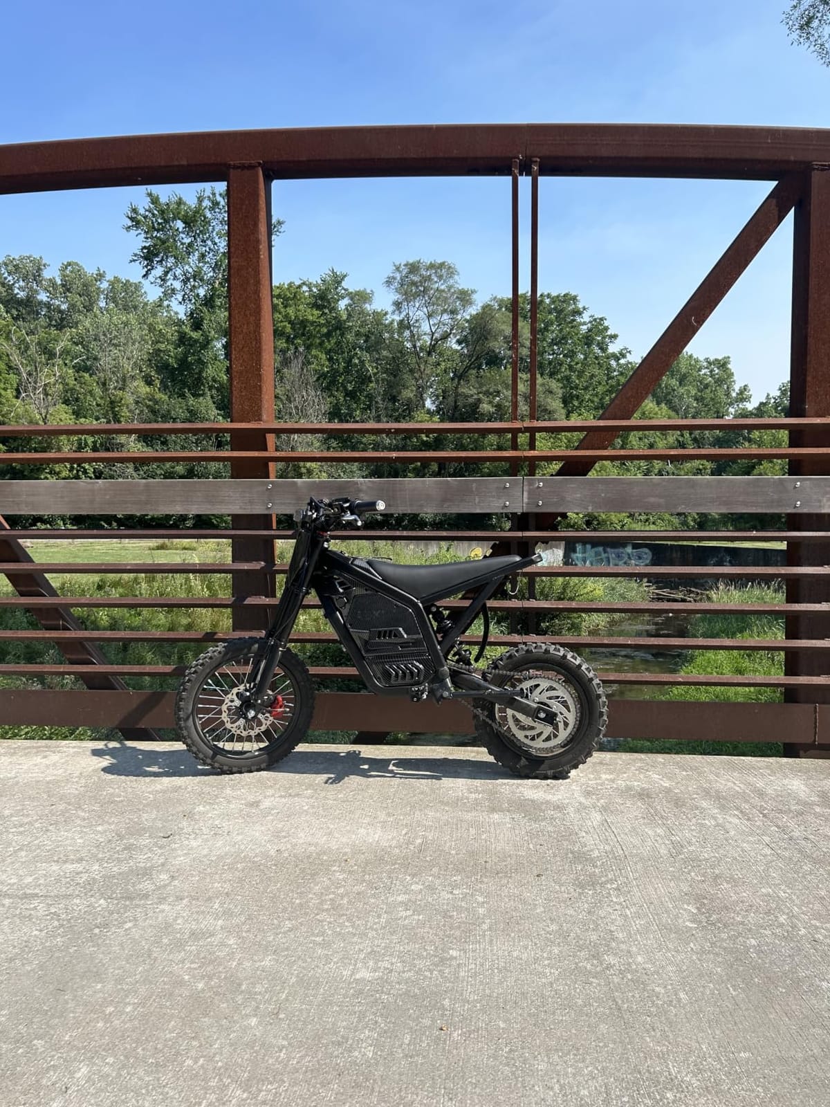 4000W Peak Electric Dirt Bike for Teens Adults, 45 MPH, 40 Miles Range | 48V 23Ah Removable Battery, 14