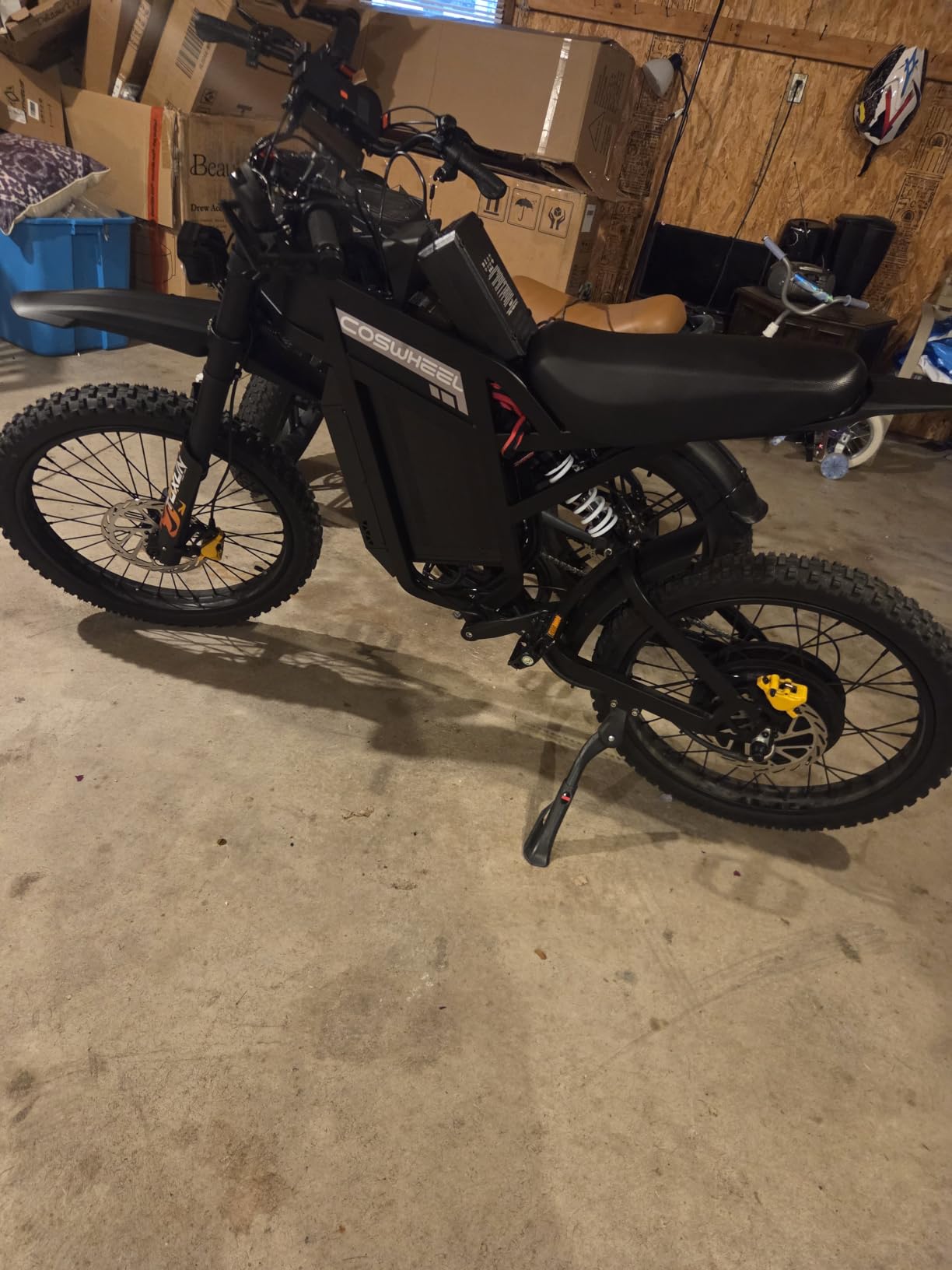 COSWHEEL R6000 Electric Dirt Bike, 7000W Peak Motor Electric Motorcycle | 55MPH, 60V 30Ah Battery, 17