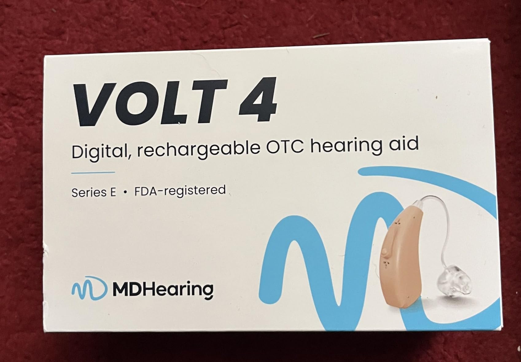 MDHearing VOLT 4 OTC Hearing Aids for Seniors - Behind-the-Ear Hearing Aids | Portable Charging Case, Advanced Noise Cancelling, Fits Comfortably with Glasses, Doctor-Designed, Digital Hearing Aids customer photo 1