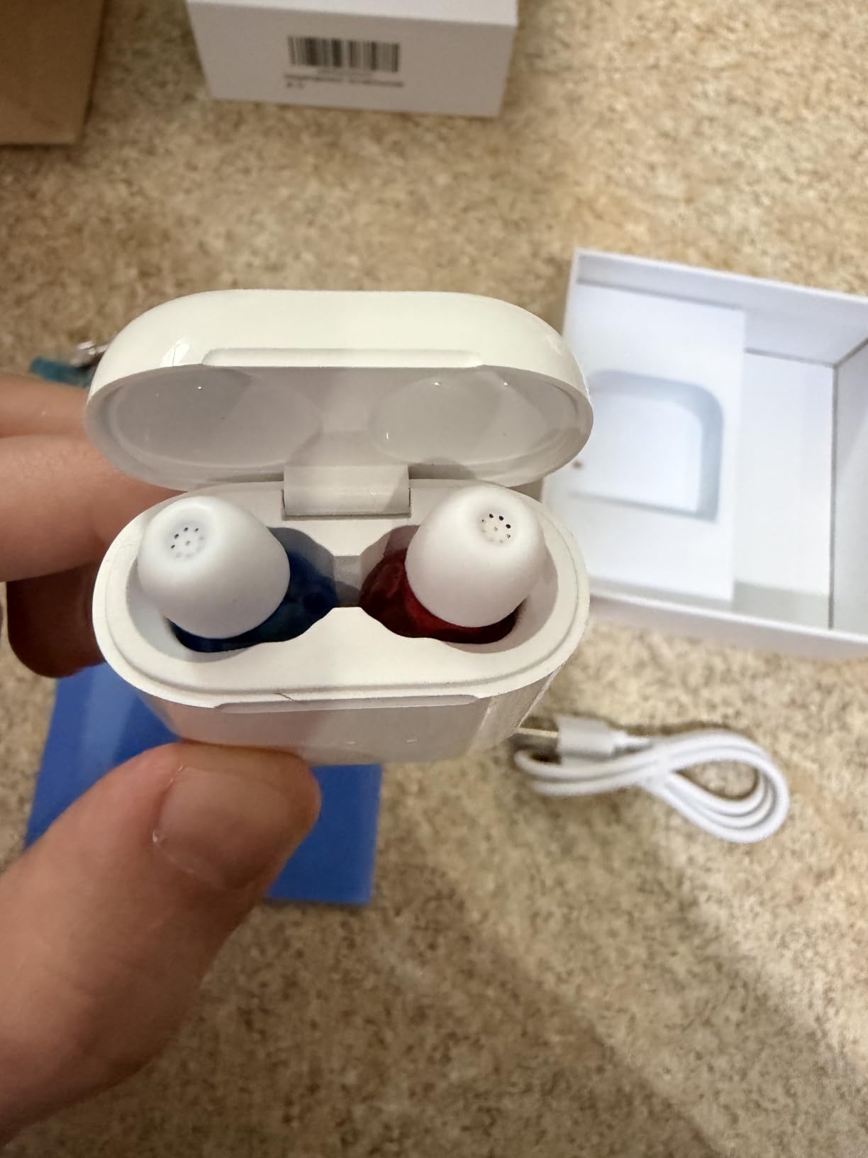 Hearing Aids for Seniors, Hearing Aid Rechargeable for Hearing Loss, Personal Hearing Amplifier with Volume Control and Portable Magnetic Charging Case, Noise Canceling Hearing Aids customer photo 1