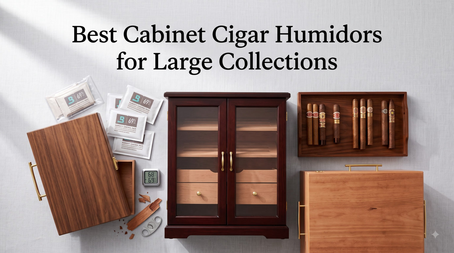 15 Best Cabinet Cigar Humidors for Large Collections (September 2026)