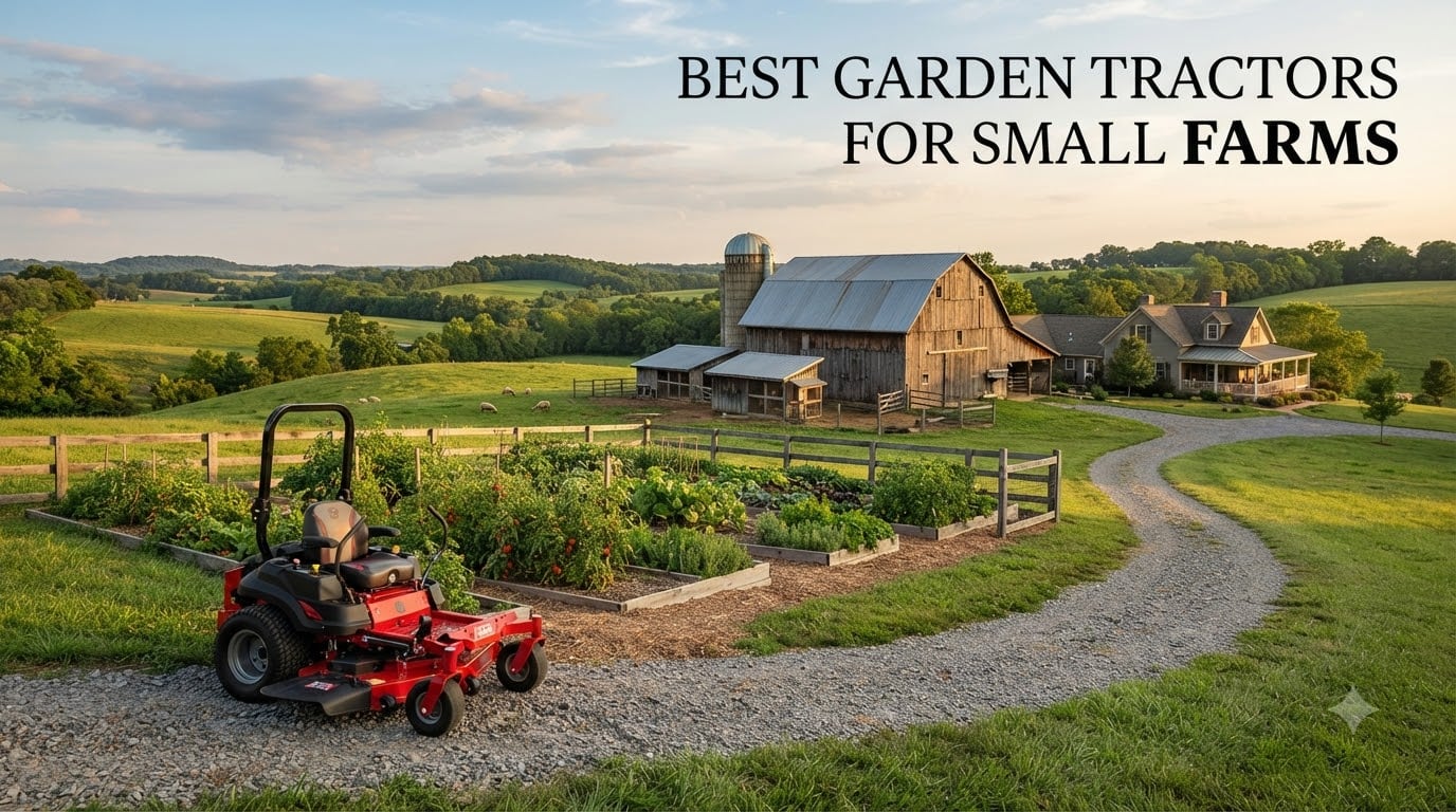 6 Best Garden Tractors for Small Farms (September 2026)