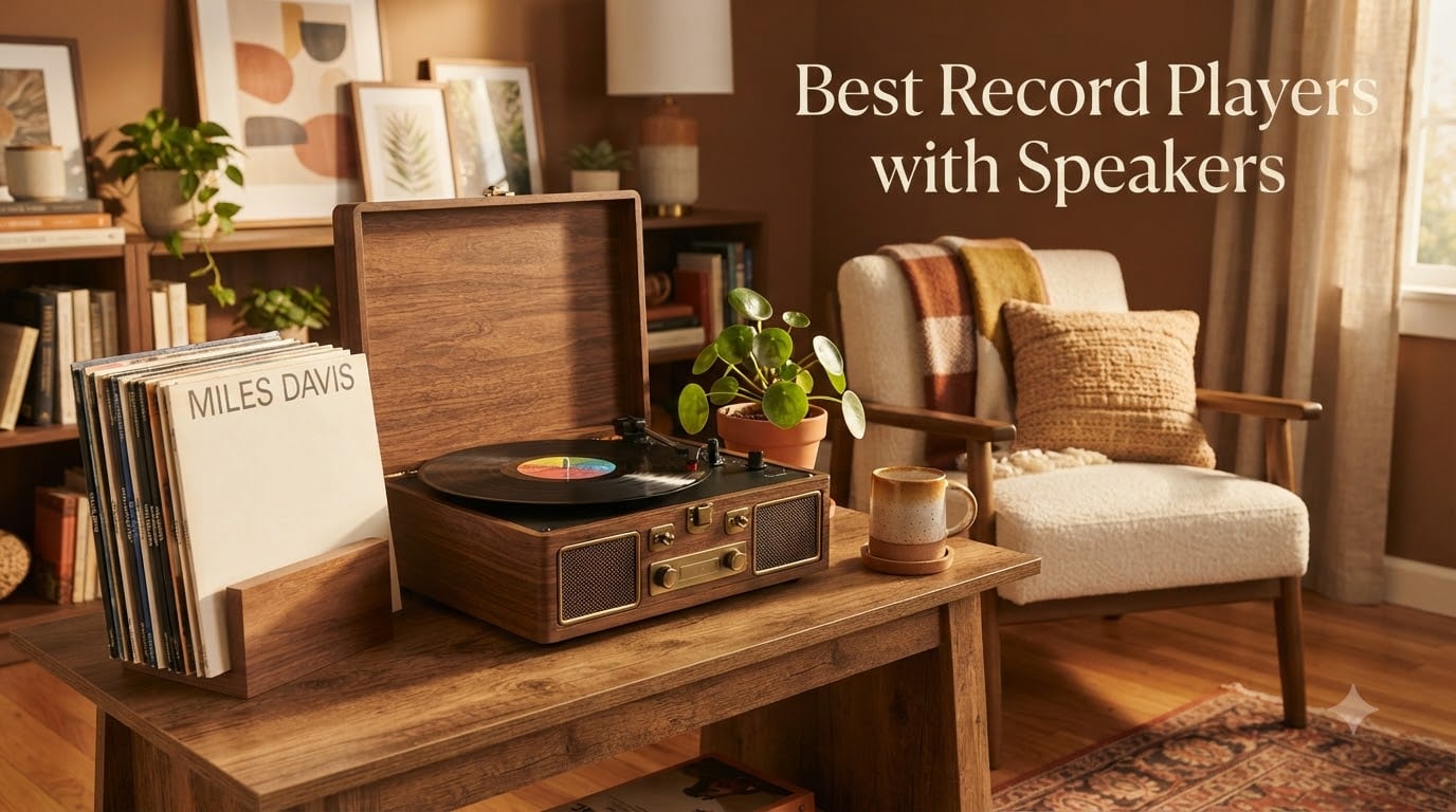 Best Record Players with Speakers