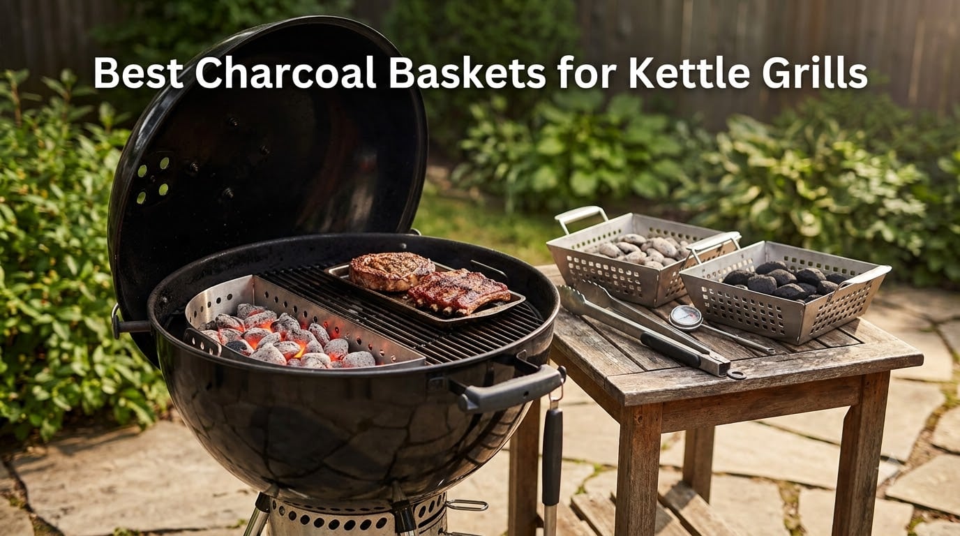 10 Best Charcoal Baskets for Kettle Grills (August 2026)