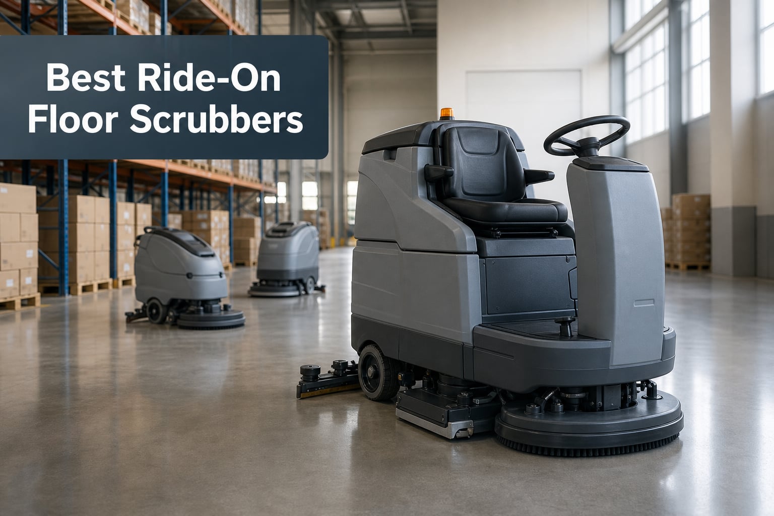 Best Ride-On Floor Scrubbers