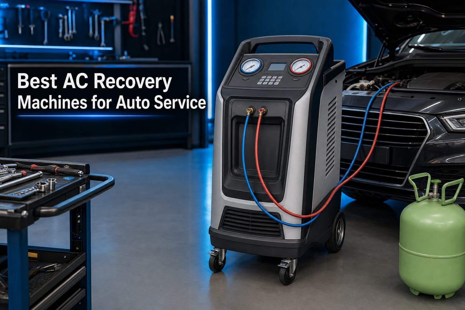Best AC Recovery Machines for Auto Service