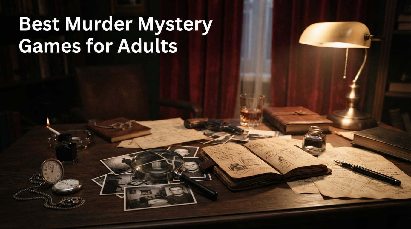 Best Murder Mystery Games for Adults