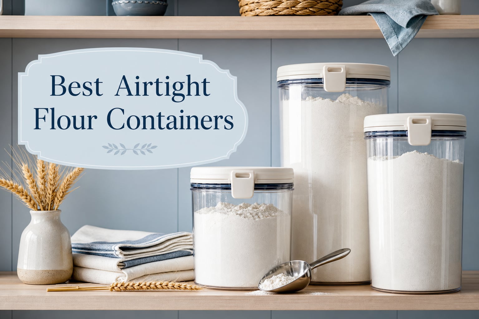 8 Best Airtight Flour Containers (August 2026)
