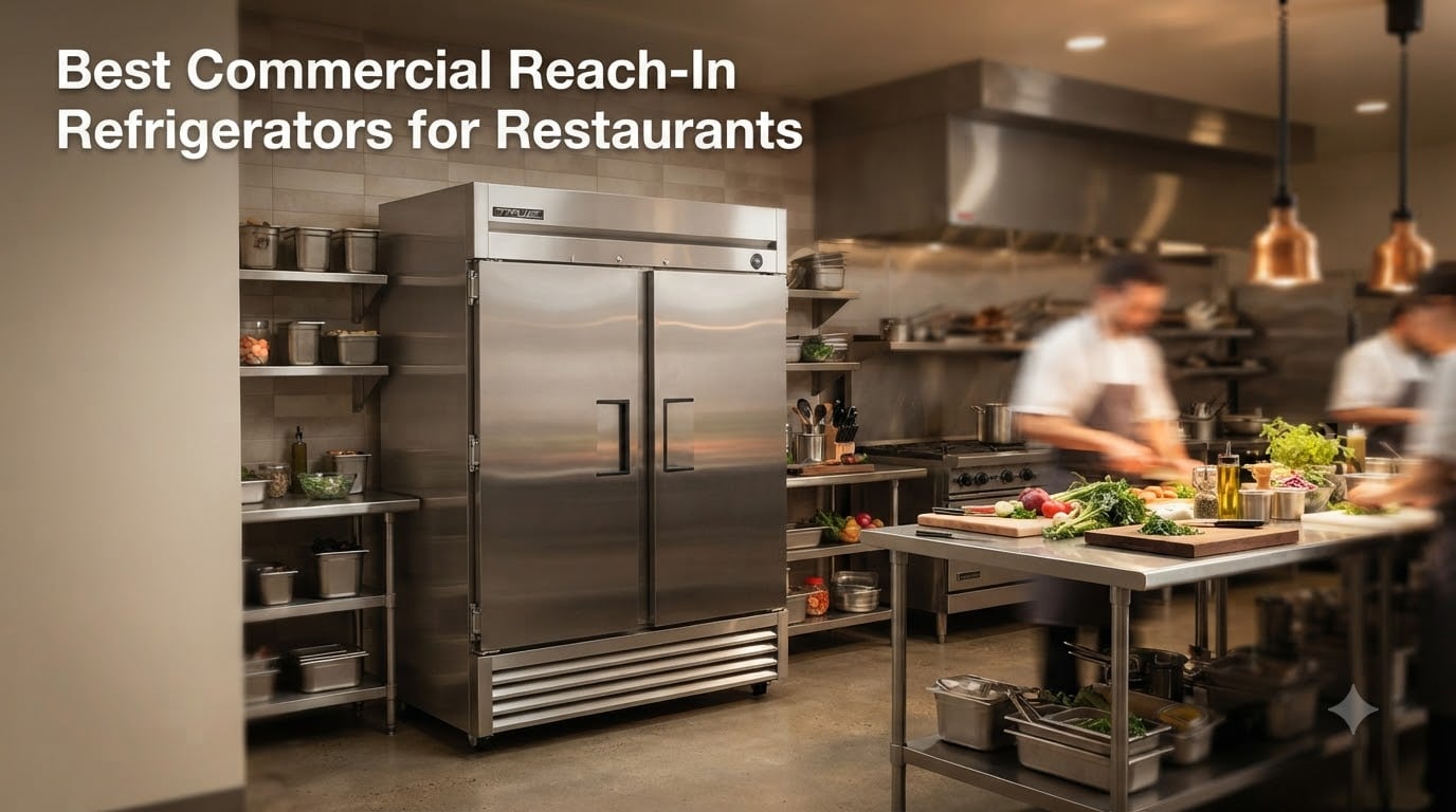 Best Commercial Reach-In Refrigerators for Restaurants