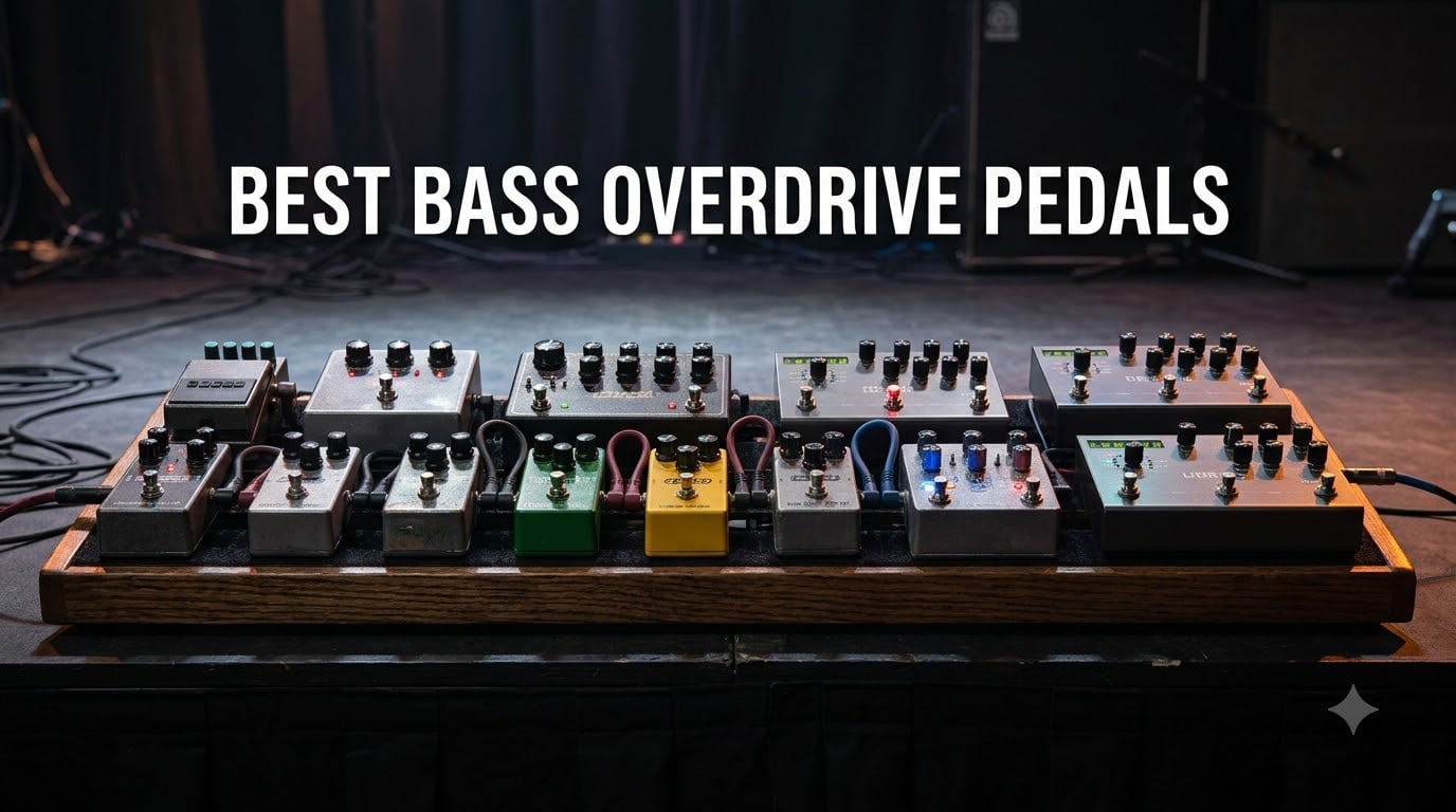 Best Bass Overdrive Pedals