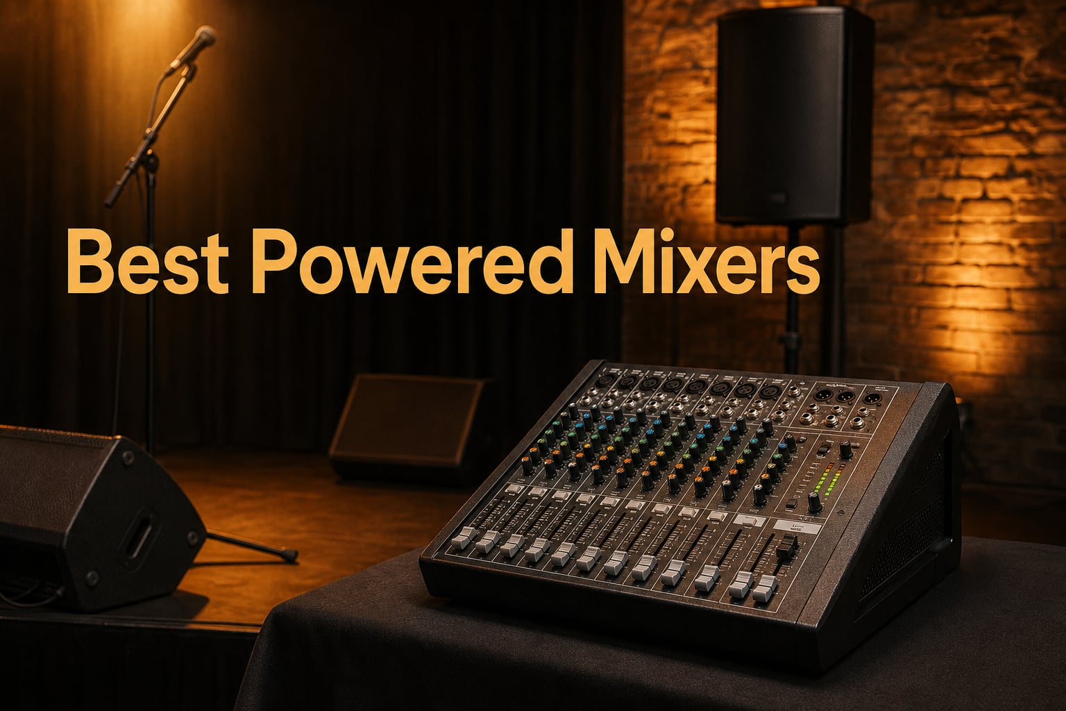 Best Powered Mixers