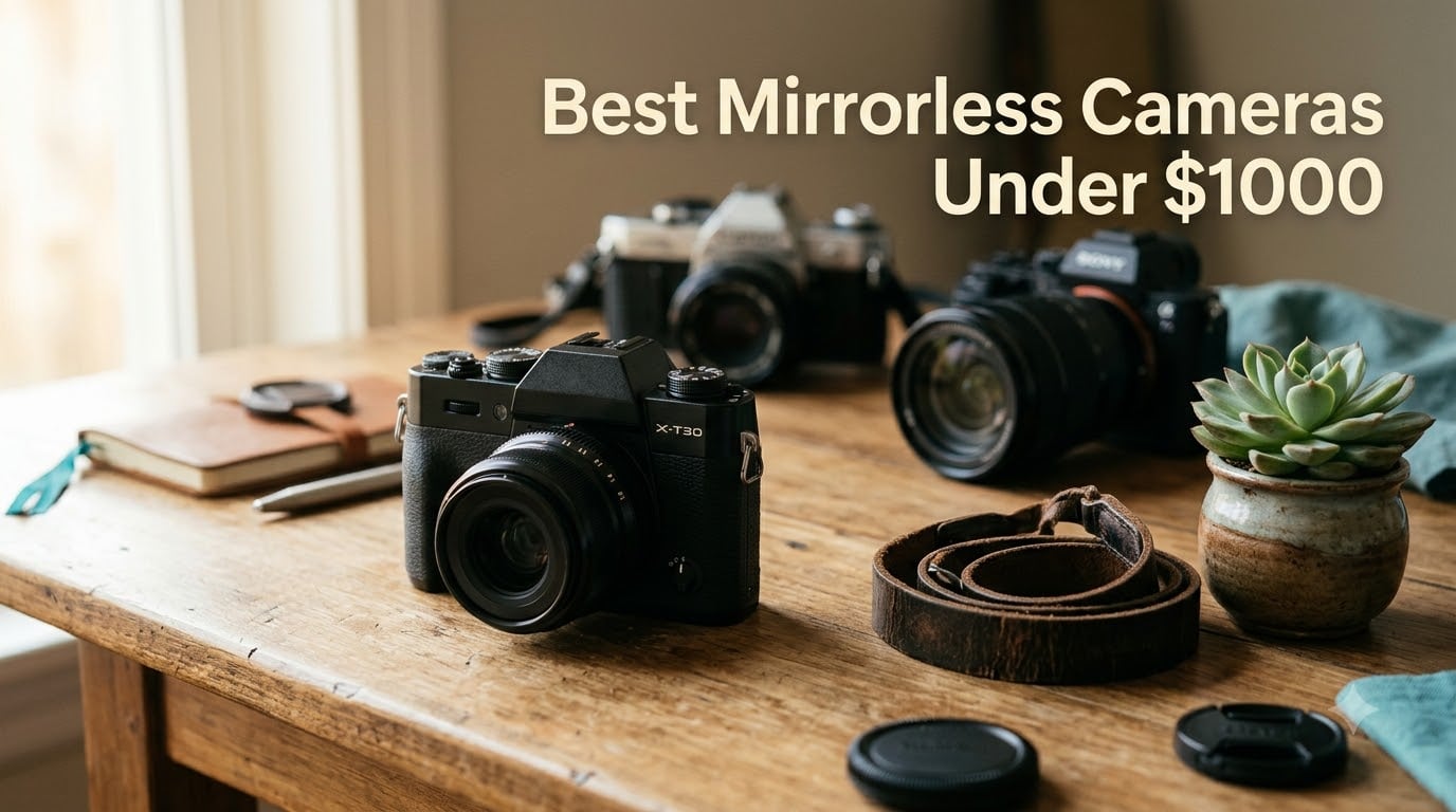 Best Mirrorless Cameras Under $1000