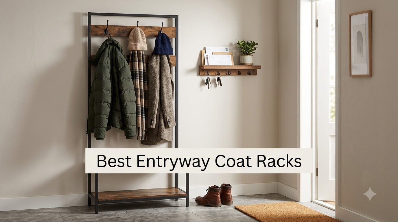 12 Best Entryway Coat Racks (August 2026)