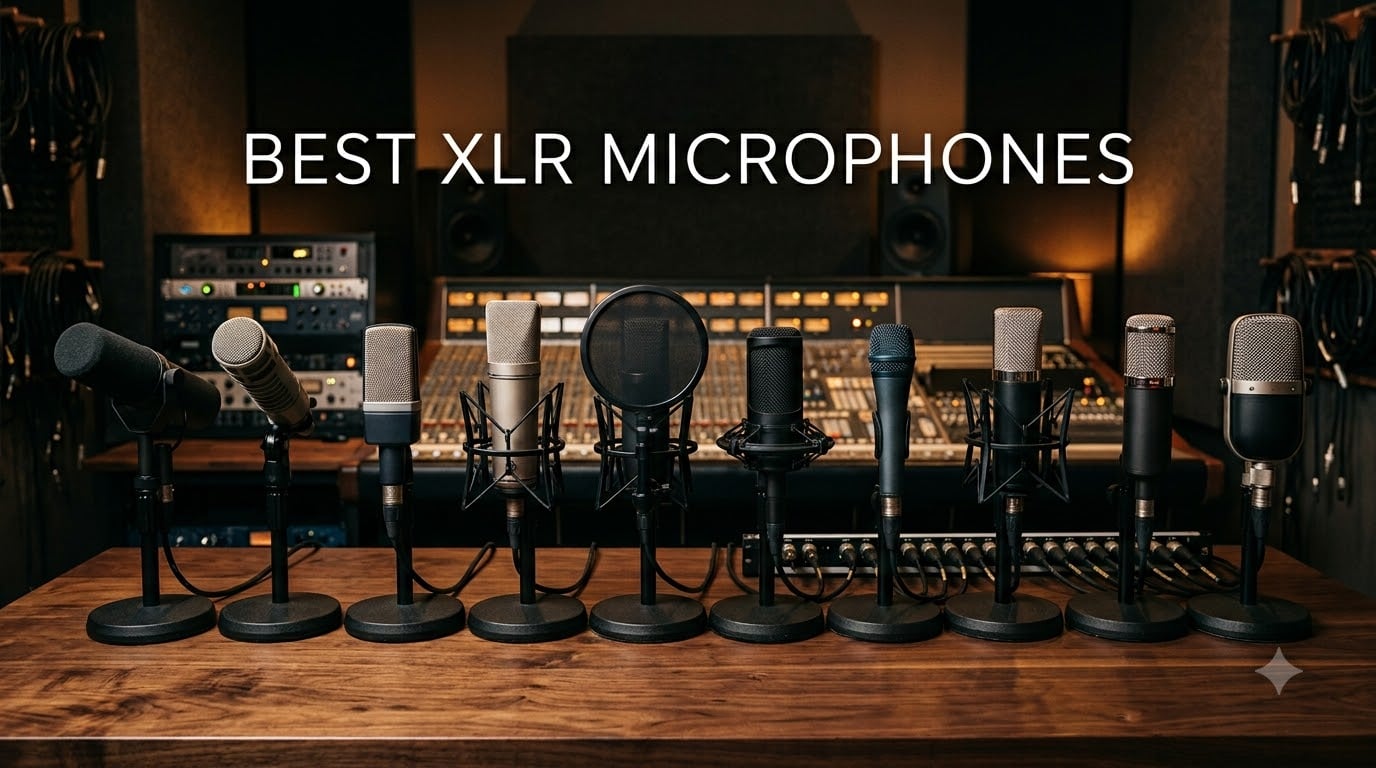 10 Best XLR Microphones (August 2026) for Podcasting & Streaming