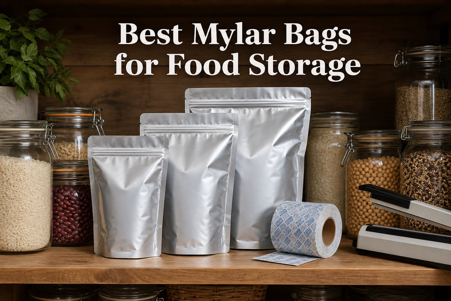 12 Best Mylar Bags for Food Storage (August 2026)