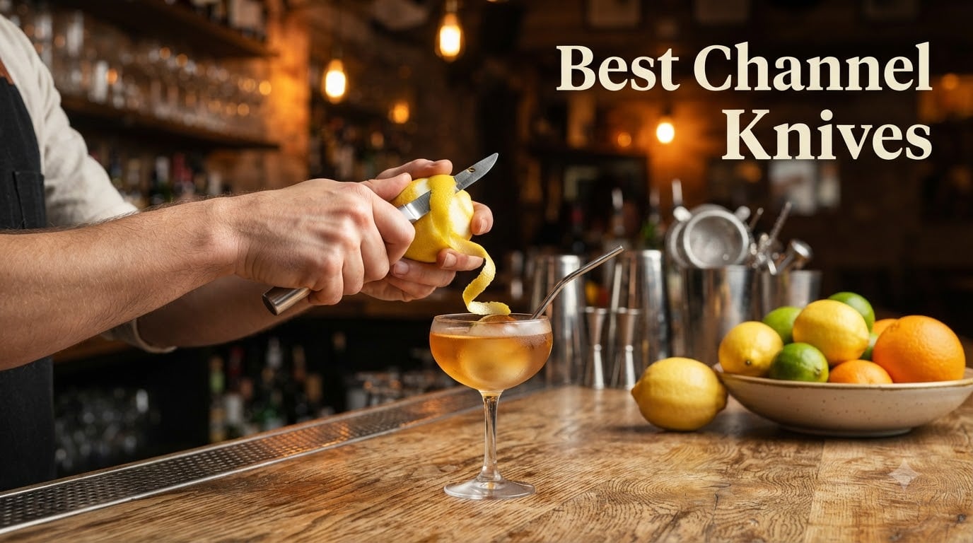 10 Best Channel Knives (2026) for Cocktail Garnish
