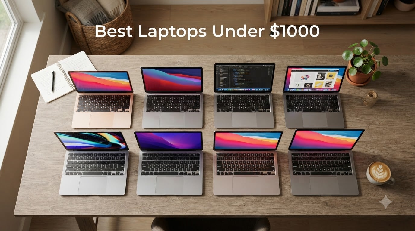 Best Laptops Under $1000