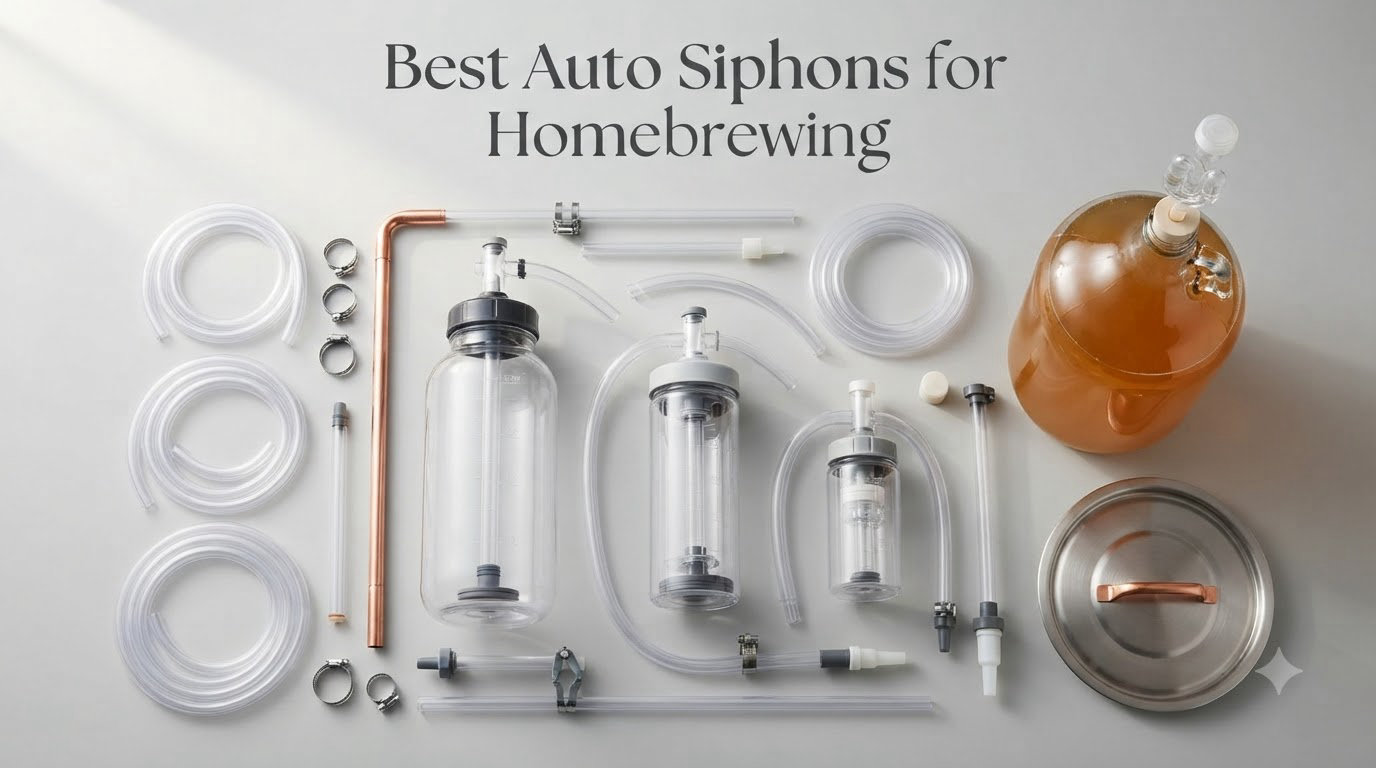 8 Best Auto Siphons for Homebrewing (August 2026)