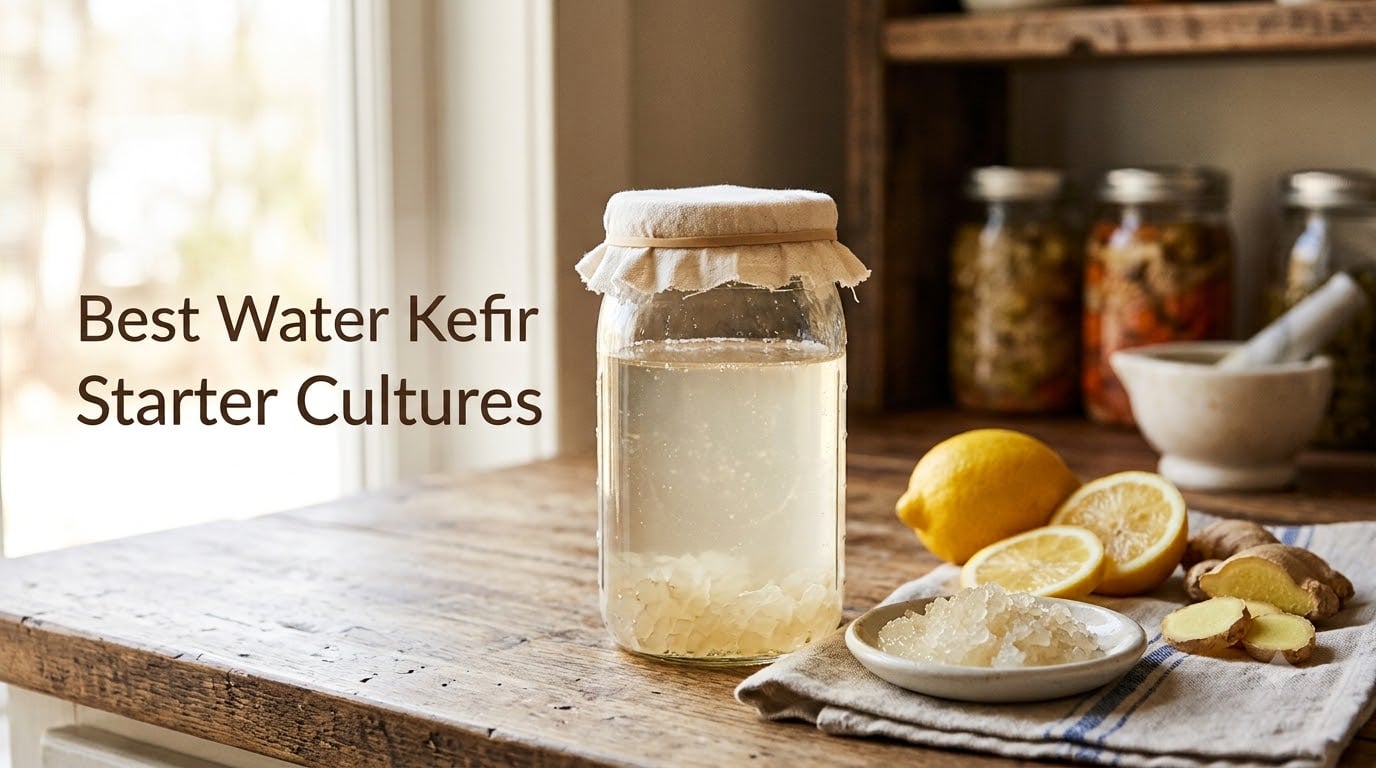 Best Water Kefir Starter Cultures