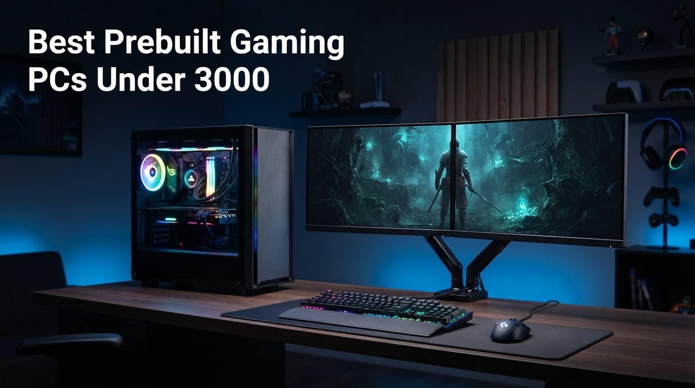 Best Prebuilt Gaming PCs Under 3000