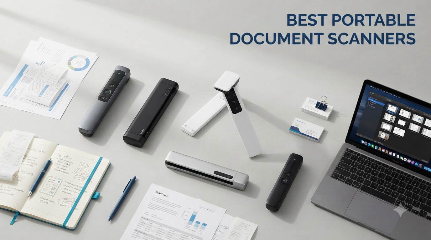 8 Best Portable Document Scanners (August 2026)