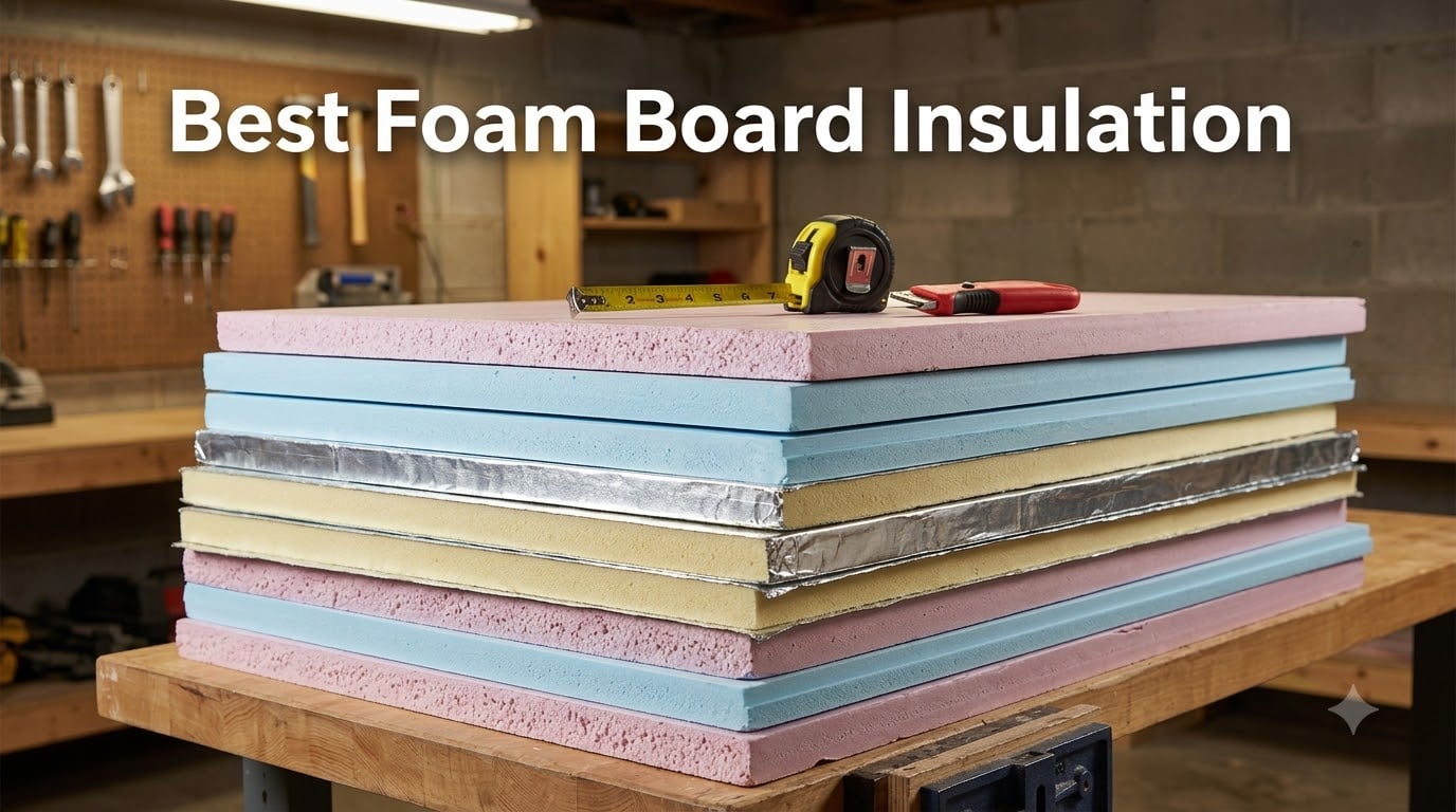 8 Best Foam Board Insulation (August 2026)