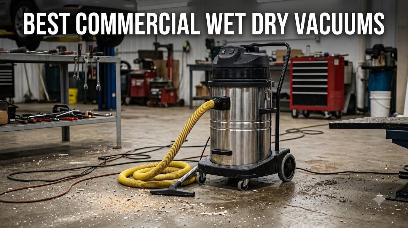 8 Best Commercial Wet Dry Vacuums (September 2026)