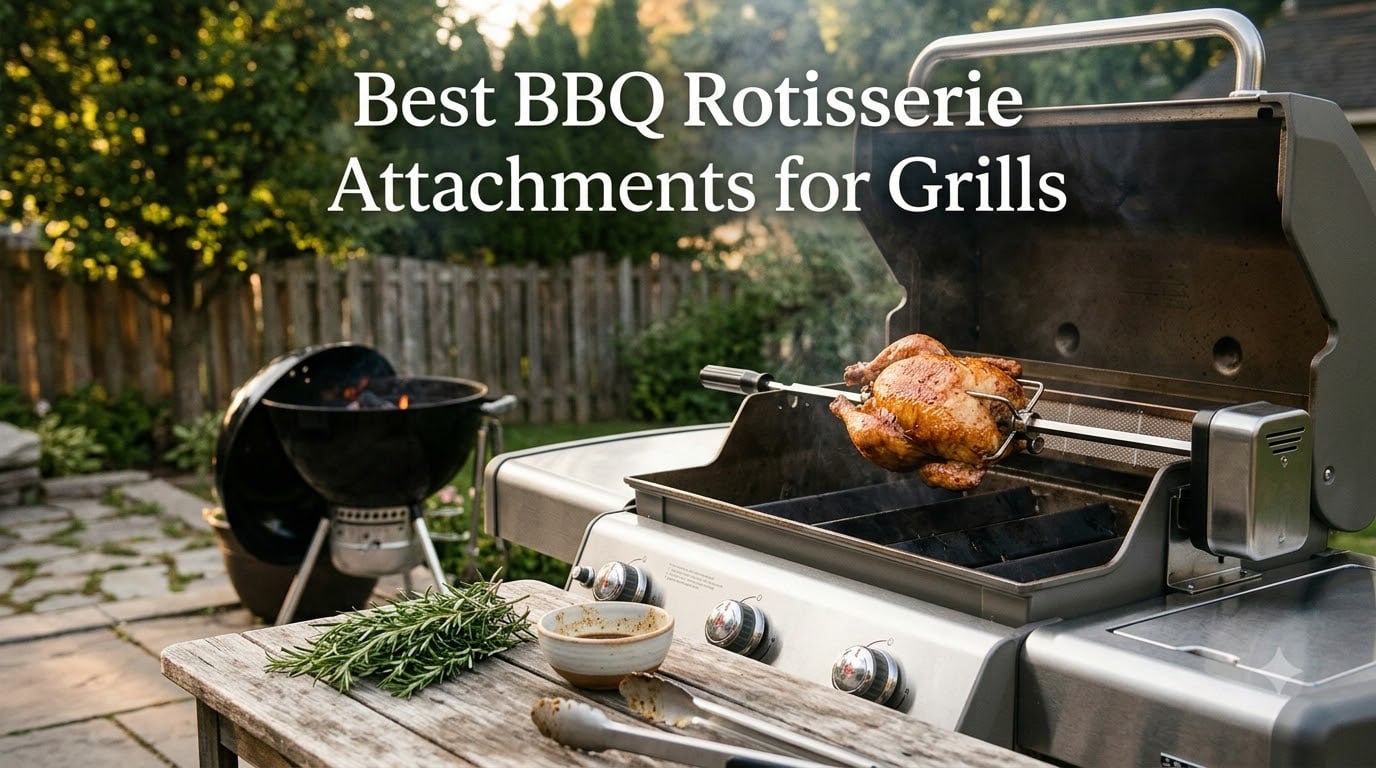 Best BBQ Rotisserie Attachments for Grills