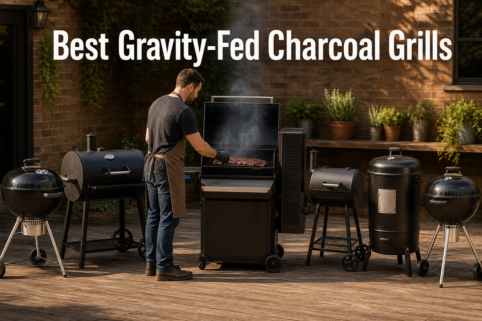Best Gravity-Fed Charcoal Grills