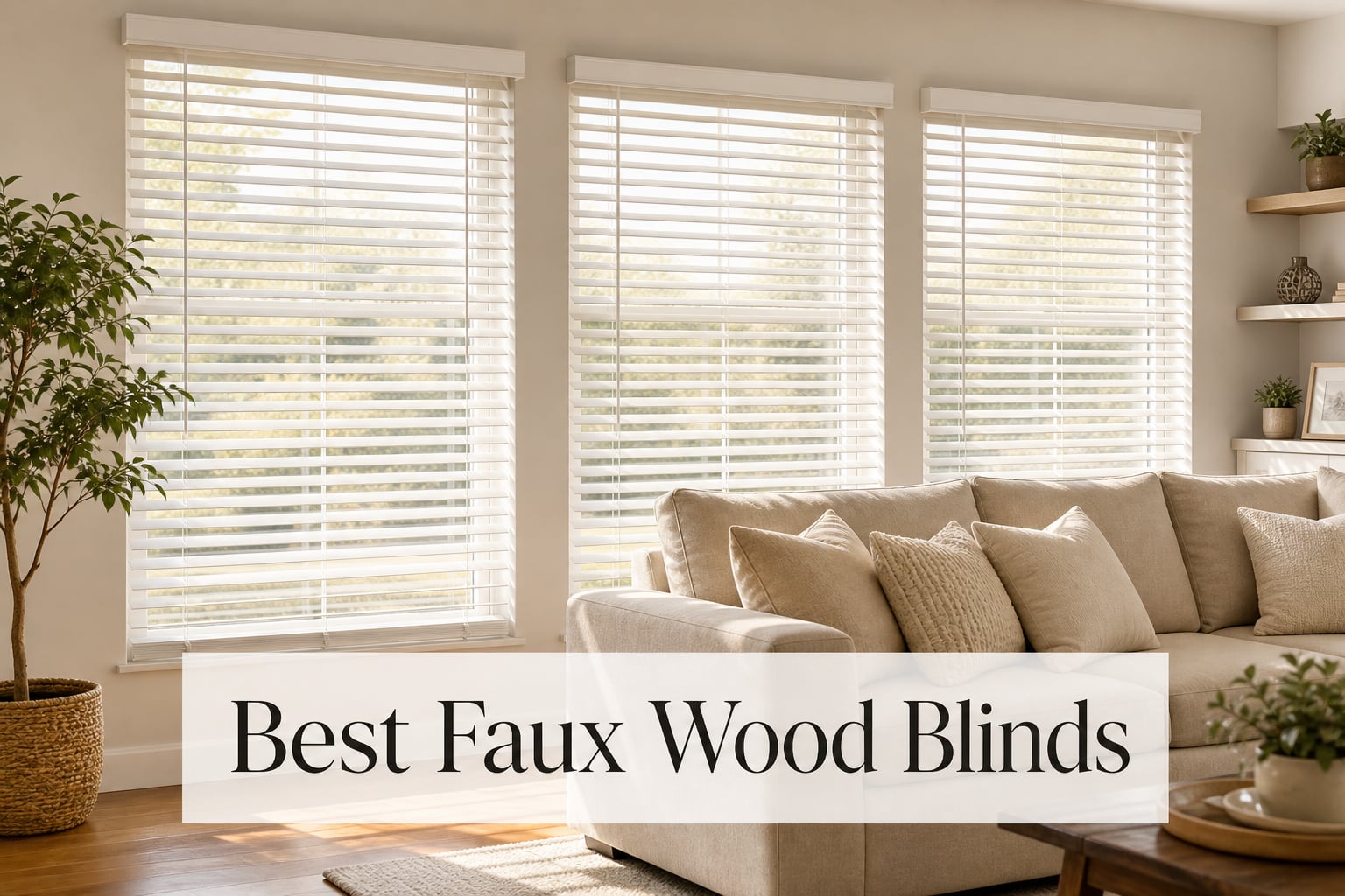 12 Best Faux Wood Blinds (August 2026)