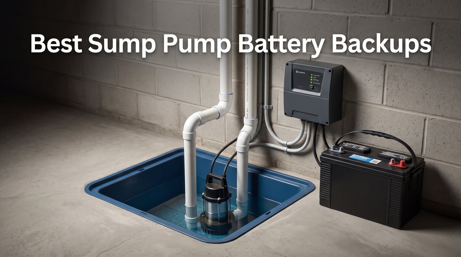 Best Sump Pump Battery Backups