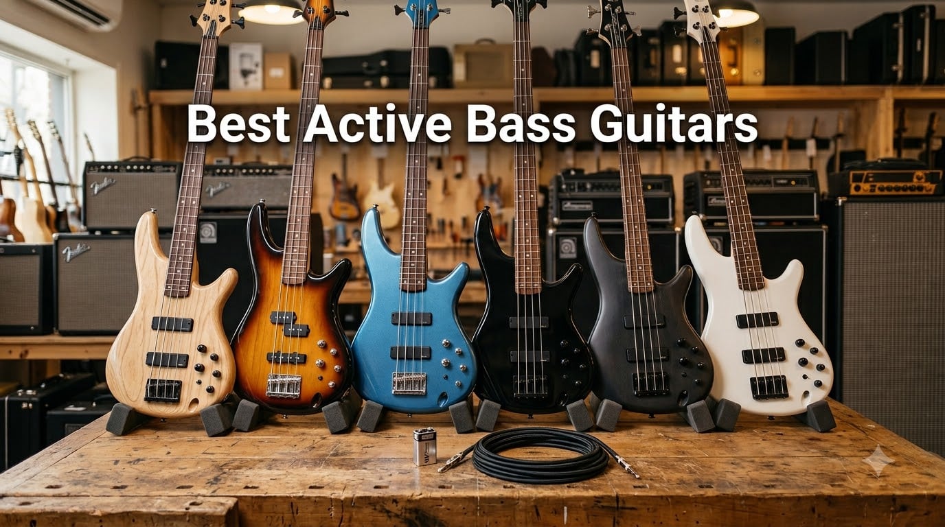 Best Active Bass Guitars