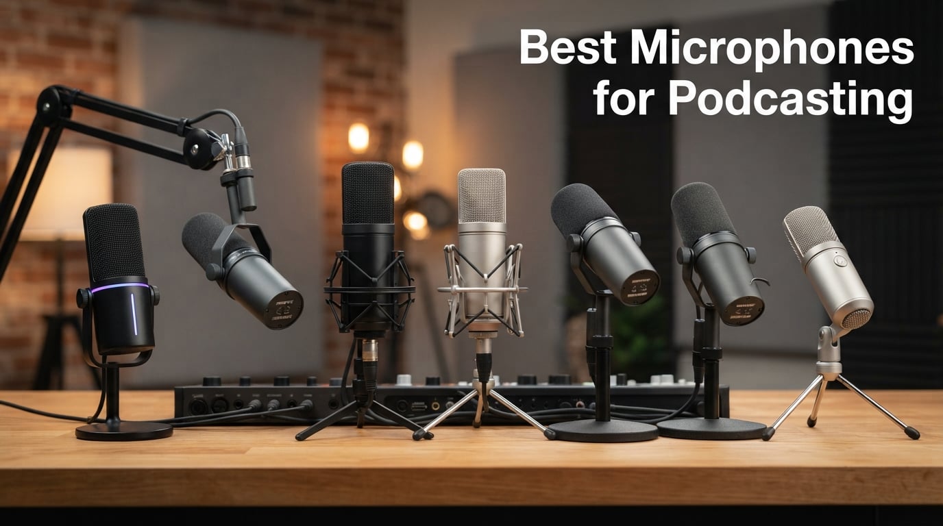 7 Best Microphones for Podcasting (August 2026) Tested and Ranked