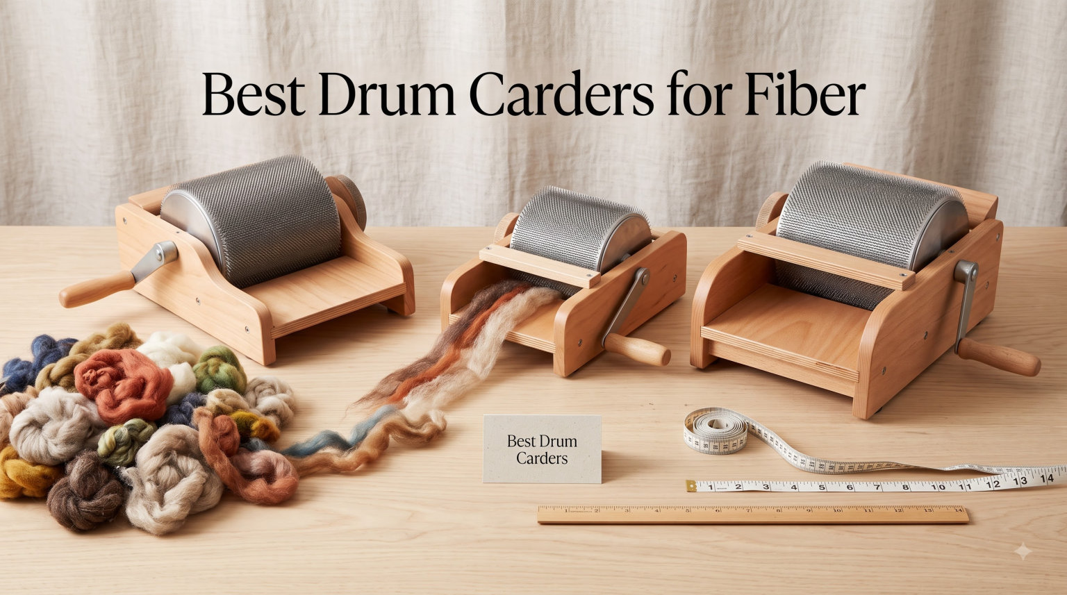10 Best Drum Carders for Fiber (September 2026)