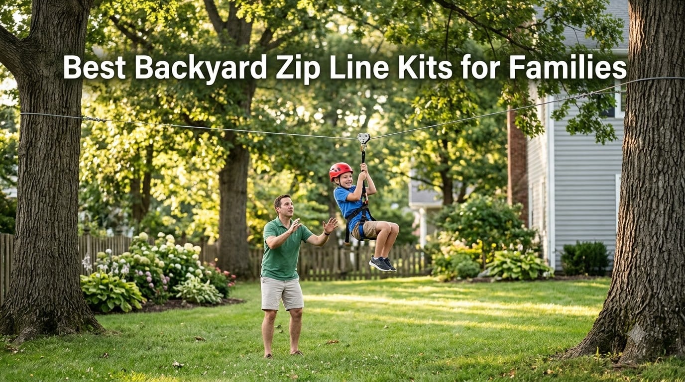 Best Backyard Zip Line Kits for Families