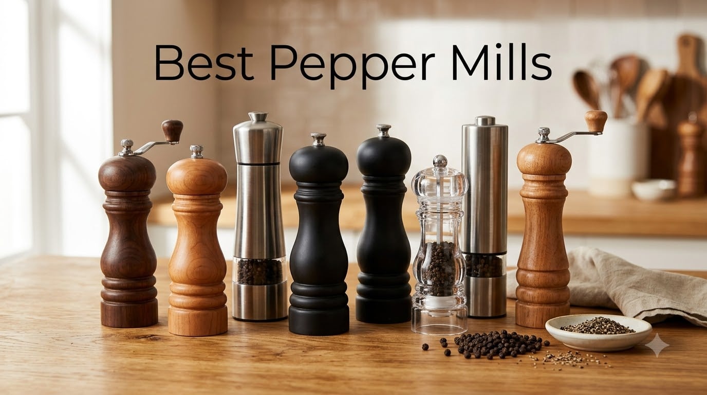 8 Best Pepper Mills (August 2026): Fresh Flavor Tested