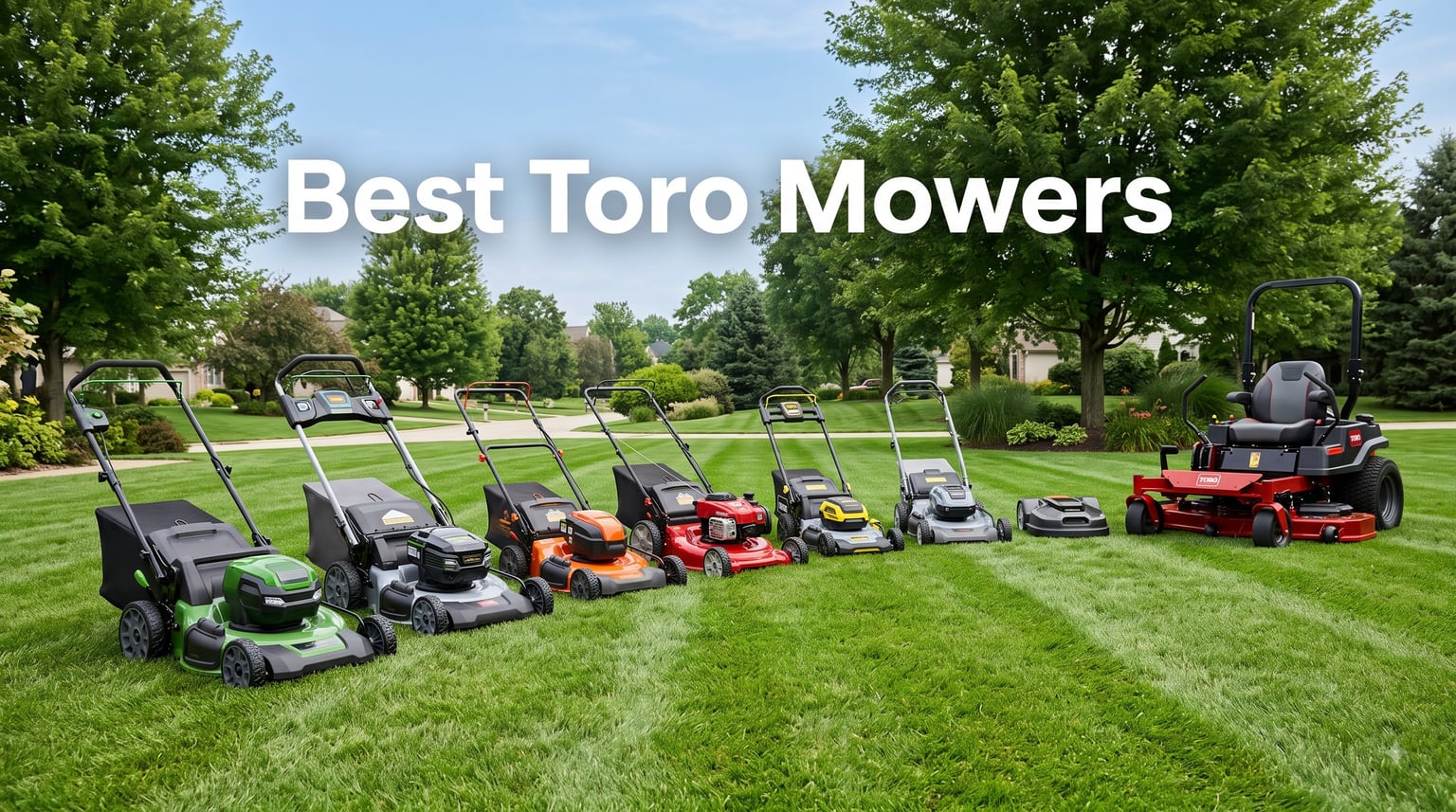 Best Toro Mowers