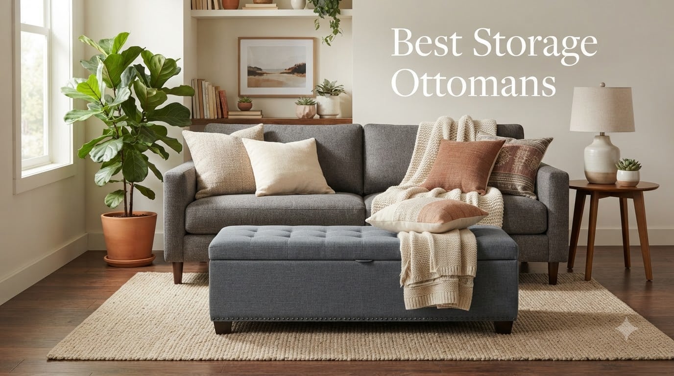 10 Best Storage Ottomans (August 2026)