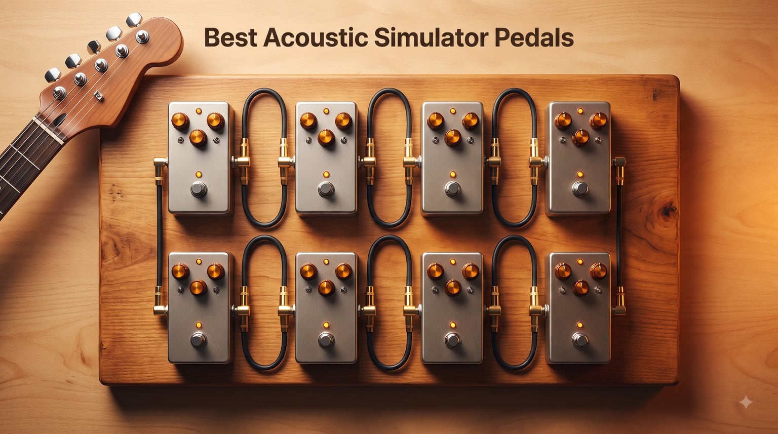 Best Acoustic Simulator Pedals