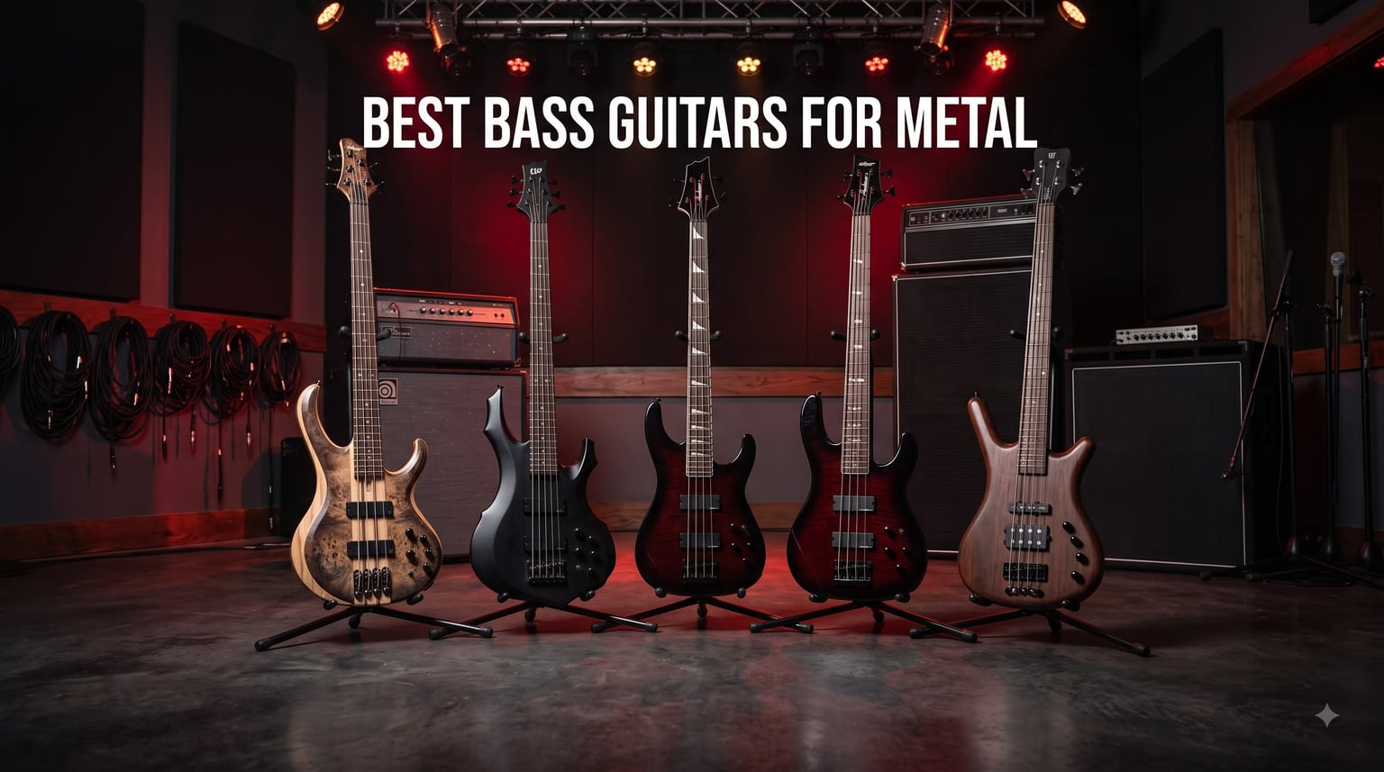 Best Bass Guitars for Metal