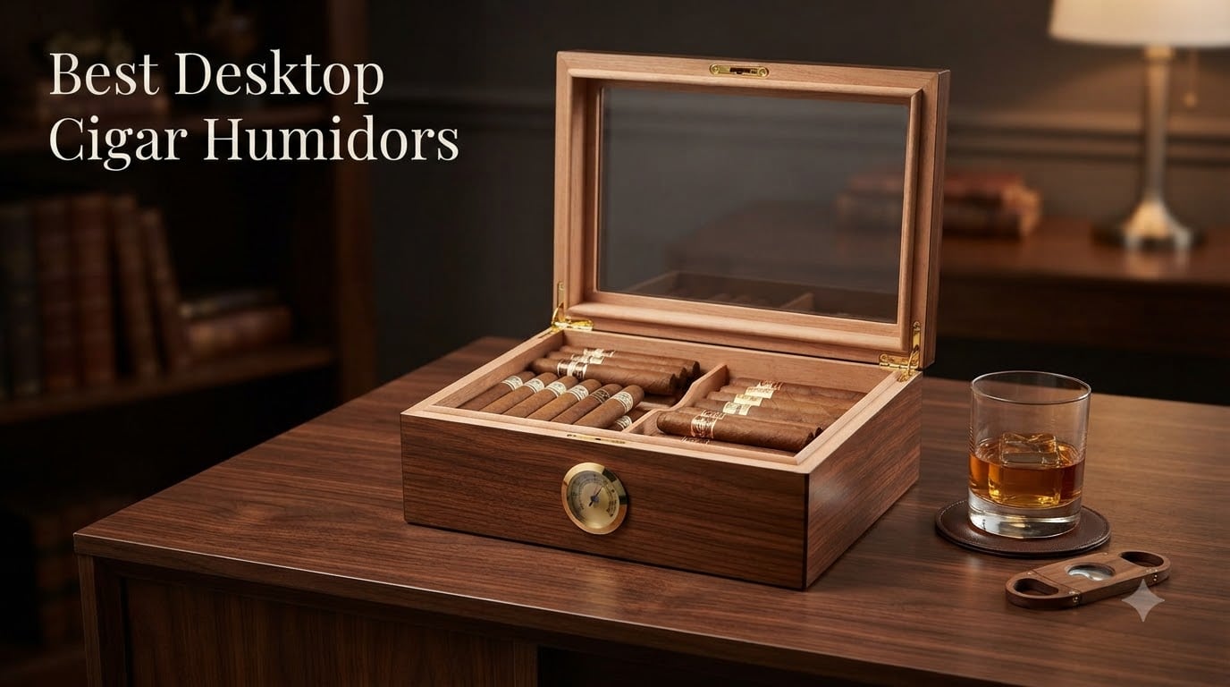 12 Best Desktop Cigar Humidors (August 2026)