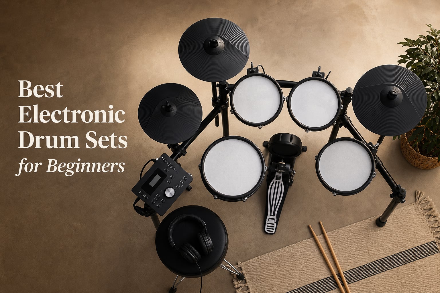 8 Best Electronic Drum Sets for Beginners (August 2026)