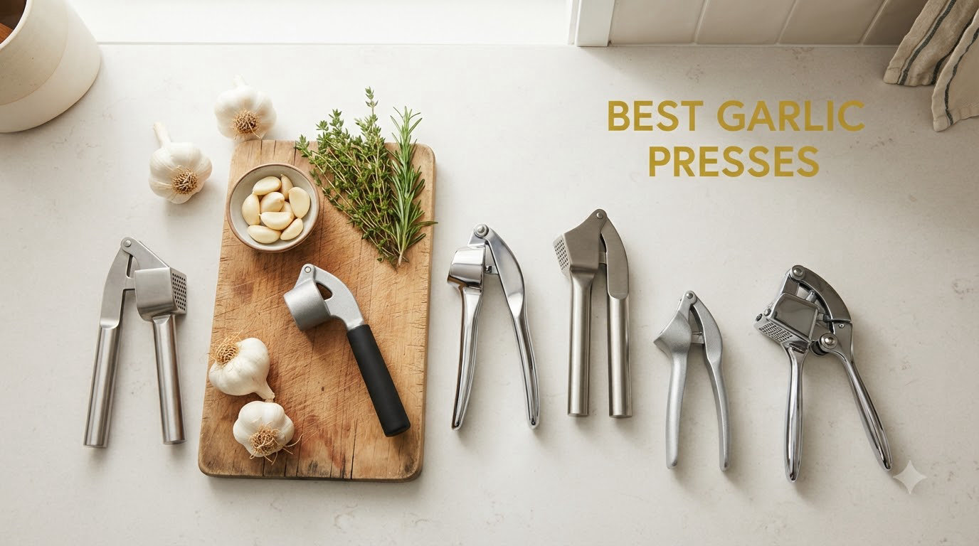8 Best Garlic Presses (August 2026) for Easy Mincing
