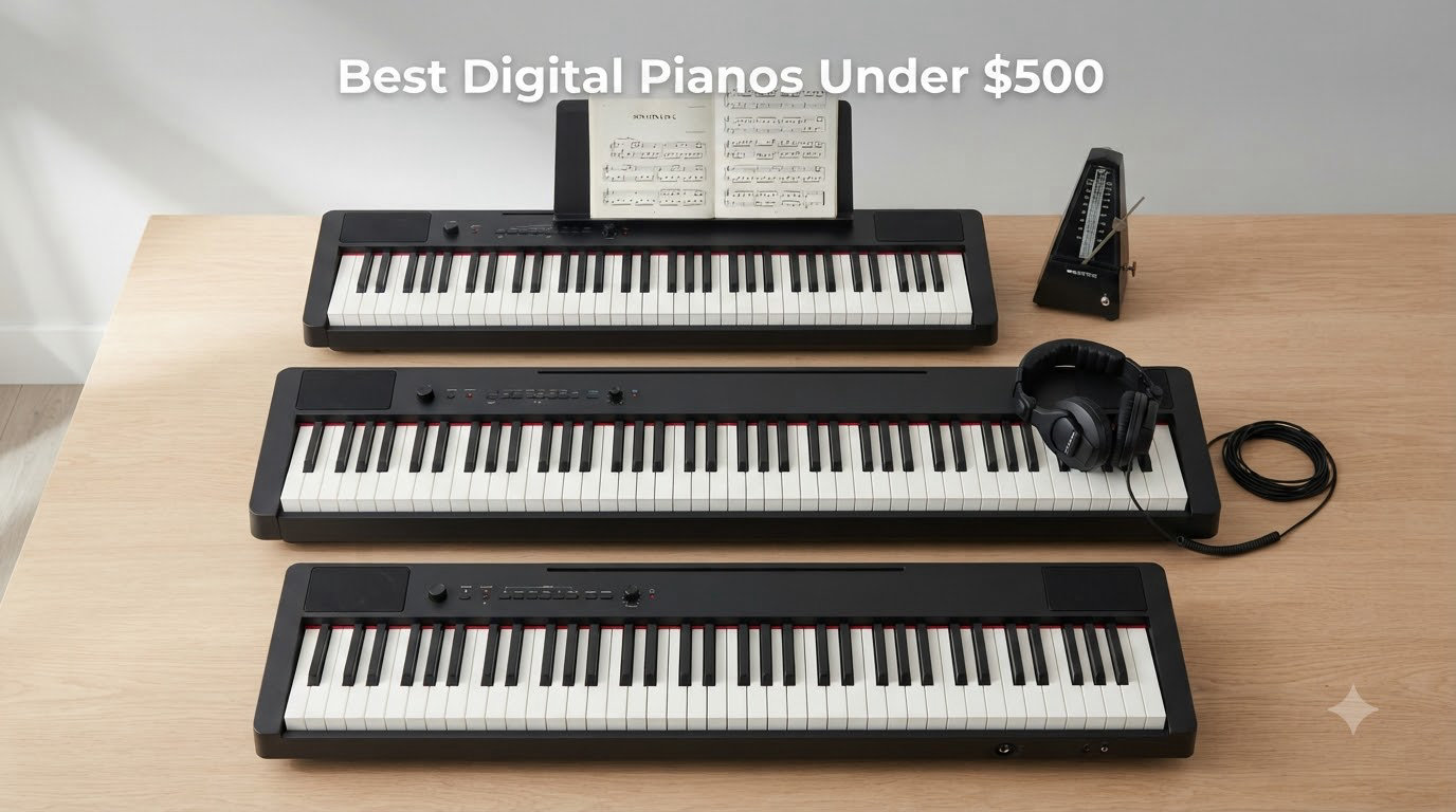 Best Digital Pianos Under $500