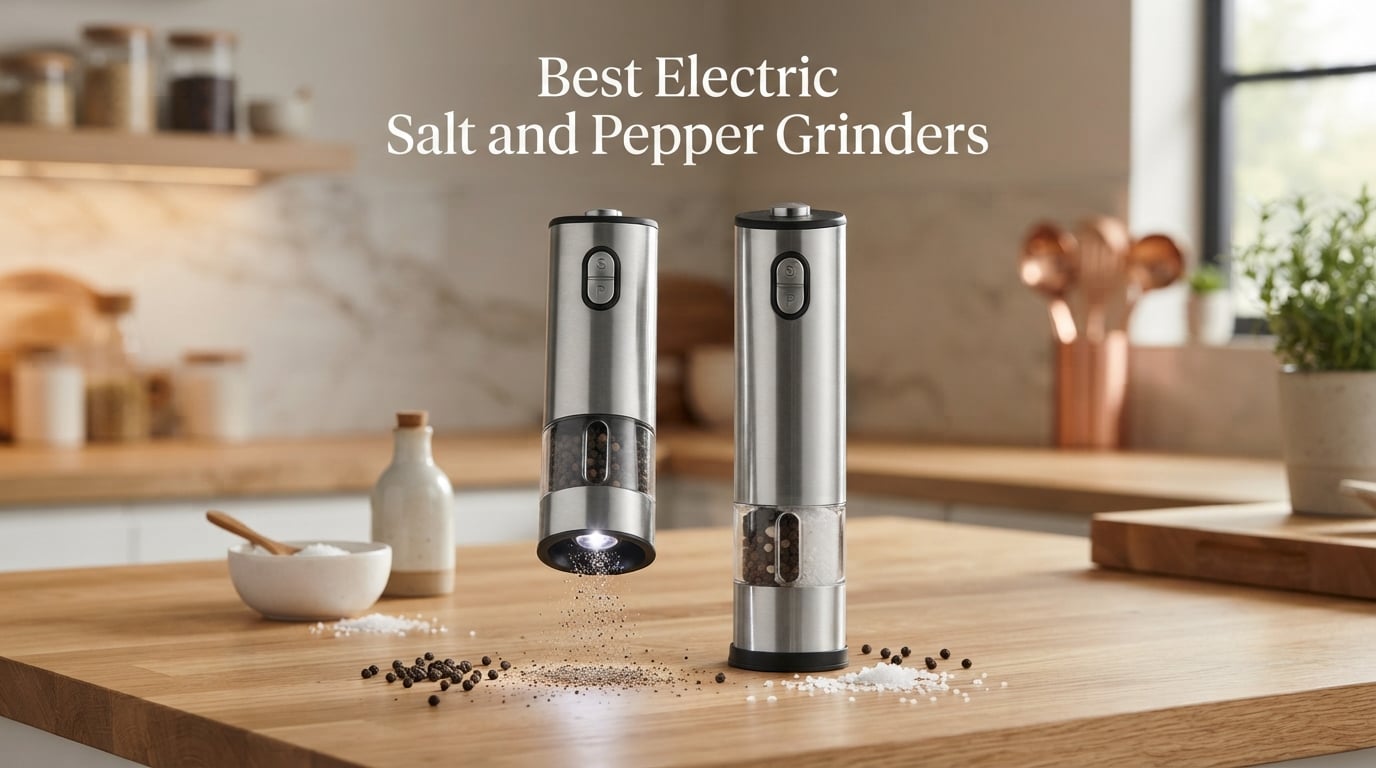 8 Best Electric Salt and Pepper Grinders (August 2026)