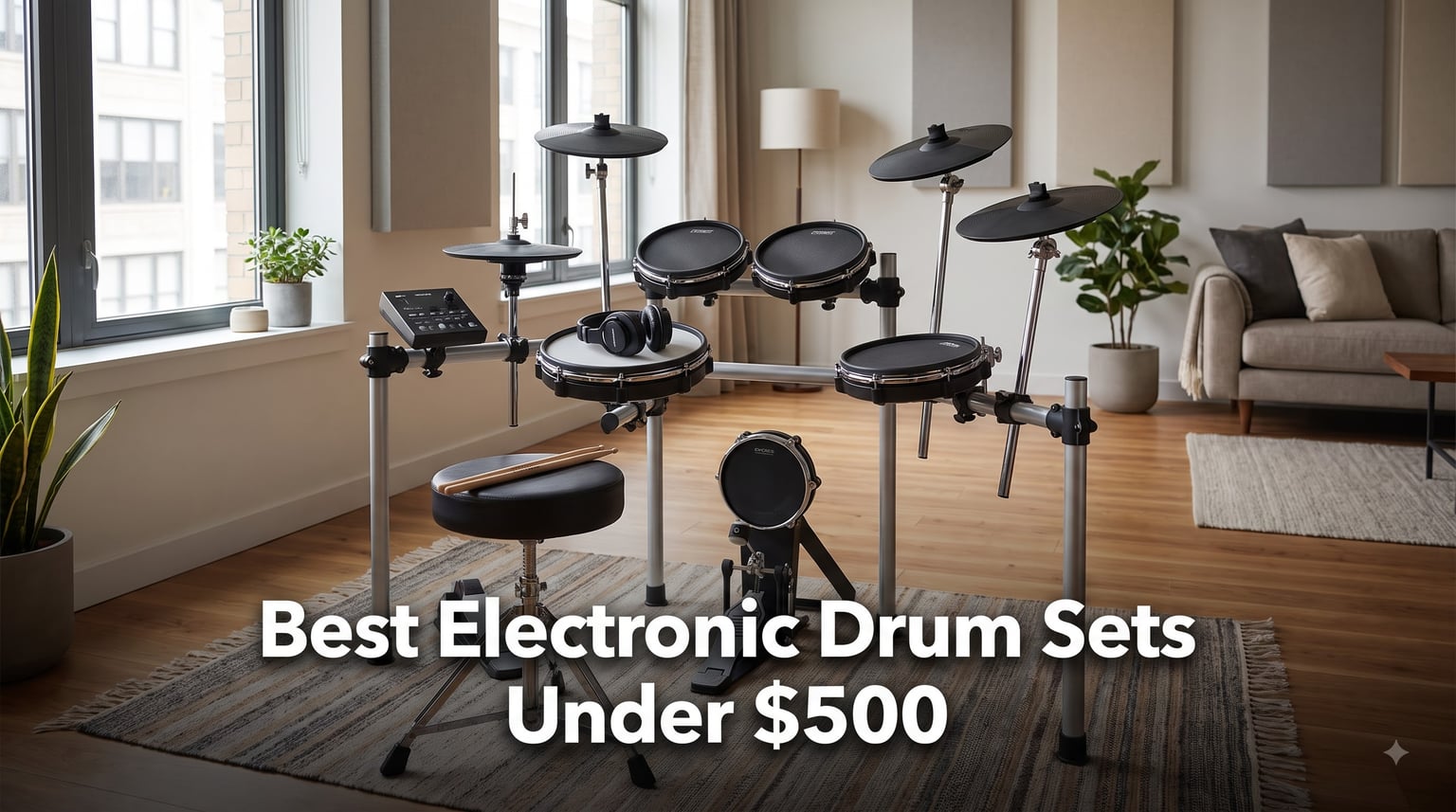 12 Best electronic drum sets under 500 (August 2026)